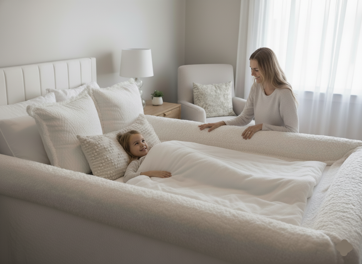 CozyNest™ Bordered Bed Sheet