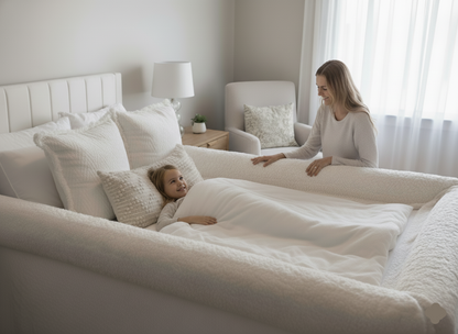 CozyNest™ Bordered Bed Sheet